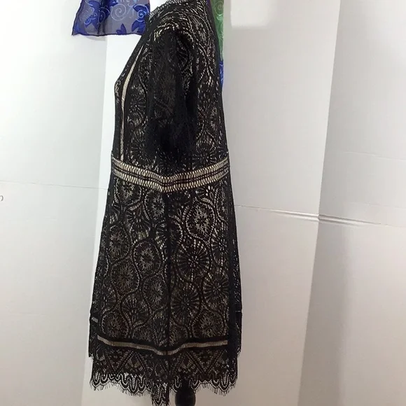Hailey & Co black lace Malina dress 1X - Picture 6 of 13